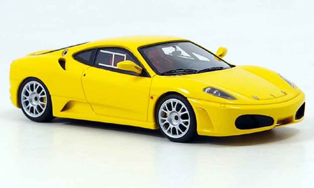 Ferrari F430 Challenge 1/43 Look Smart Challenge street giallo modellino in miniatura