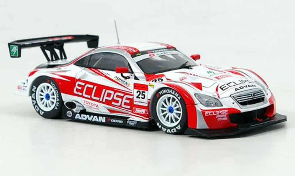 Lexus SC 430 1/43 Ebbro 430 SGT 500 No.25 2007 modellino in miniatura