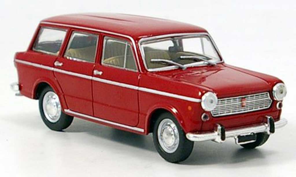 Fiat 1100 1/43 Starline R Familiare rosso 1966 modellino in miniatura