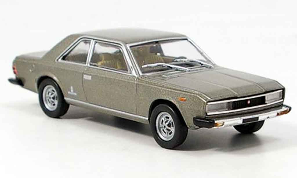Fiat 130 1/43 Starline Coupe grigio 1971 modellino in miniatura