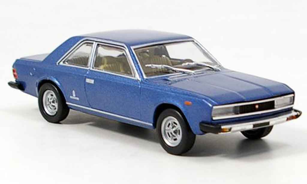 Fiat 130 1/43 Starline Coupe blu 1971 modellino in miniatura