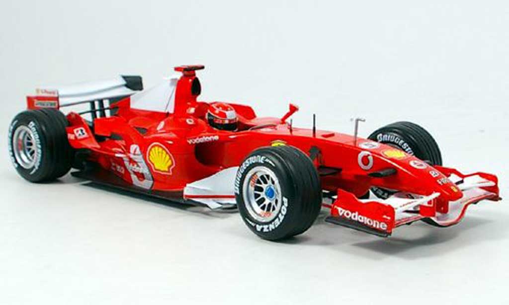 Ferrari F1 F2006 1/18 Hot Wheels F2006 248 f1 m.schumacher canada 2006 modellino in miniatura