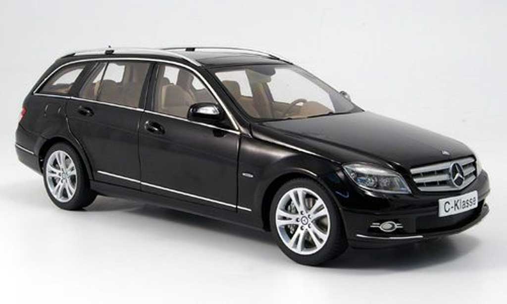 Mercedes Classe C 1/18 Autoart break t-modell nero avantgarde modellino in miniatura