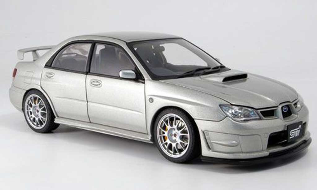 Subaru Impreza WRX 1/18 Autoart WRX (s204) grigio modellino in miniatura