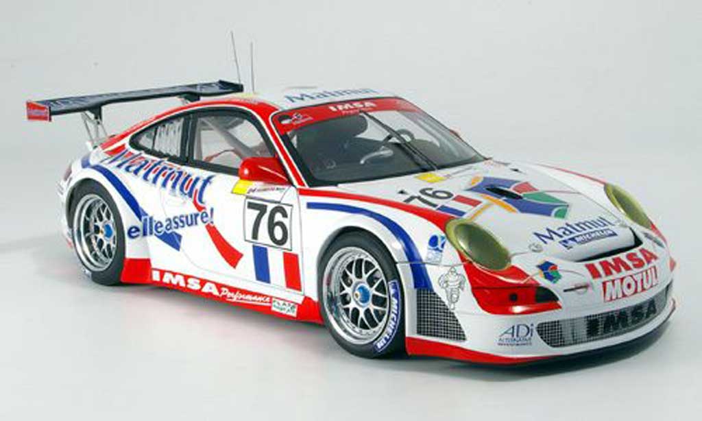 Porsche 997 GT3 RSR 1/18 Autoart GT3 RSR 2007 no.76 sieger gt2-klasse le mans modellino in miniatura