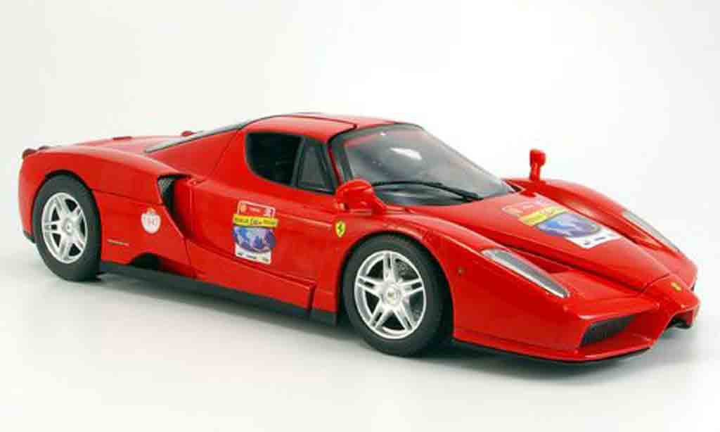Ferrari Enzo 1/18 Hot Wheels rosso 60th anniversary modellino in miniatura