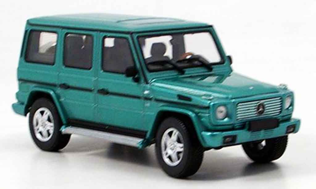 Mercedes Classe G 1/43 Autoart LWB grun modellino in miniatura