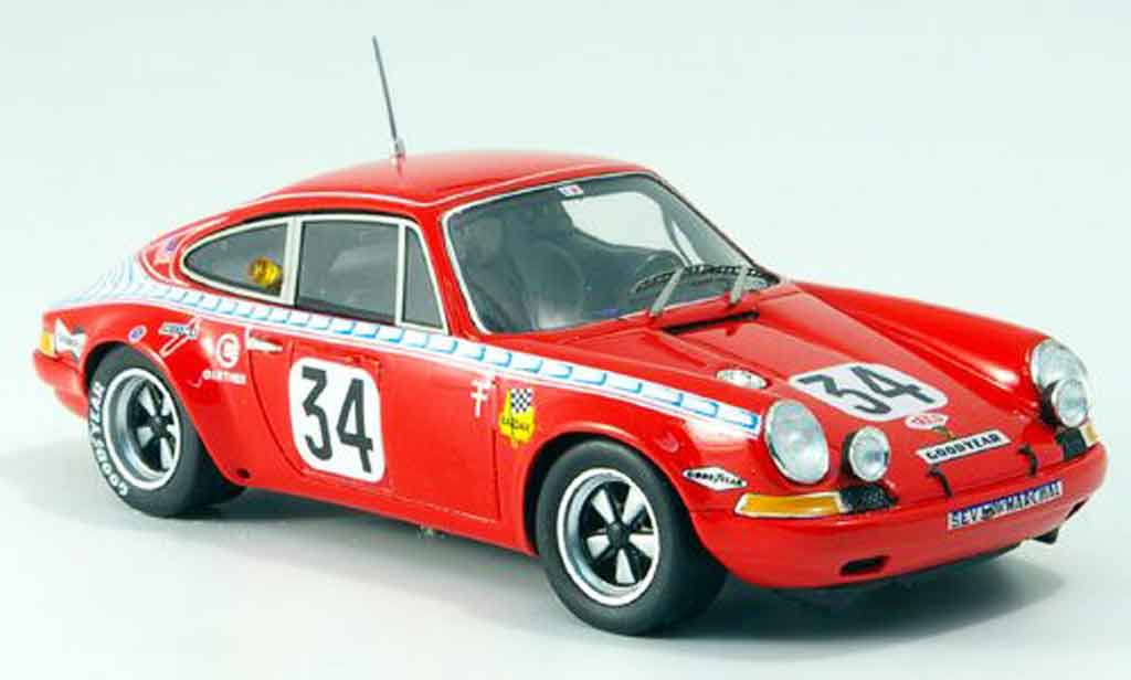 Porsche 911 1/43 Spark S No.34 Le Mans 1971 modellino in miniatura