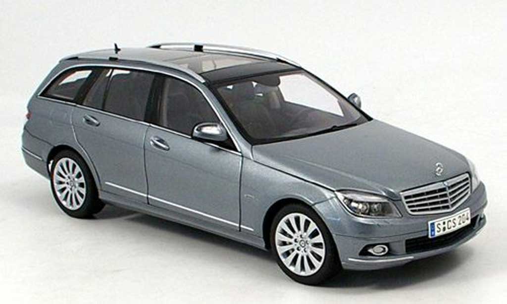 Mercedes Classe C 1/18 Autoart elegance t-modell grigio modellino in miniatura