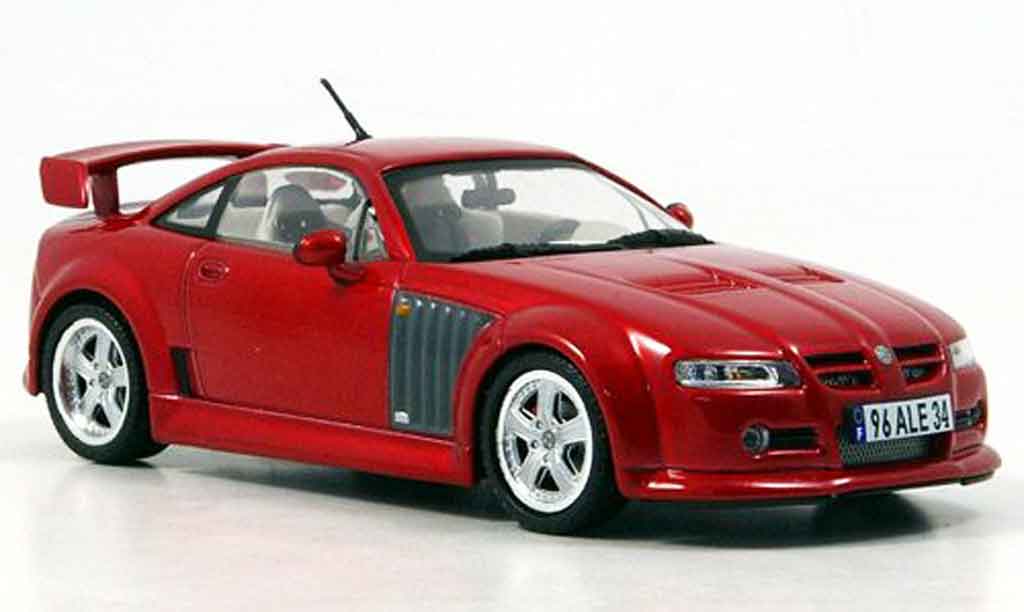 MG X Power 1/43 Norev Version Anglaise rosso 2004 modellino in miniatura