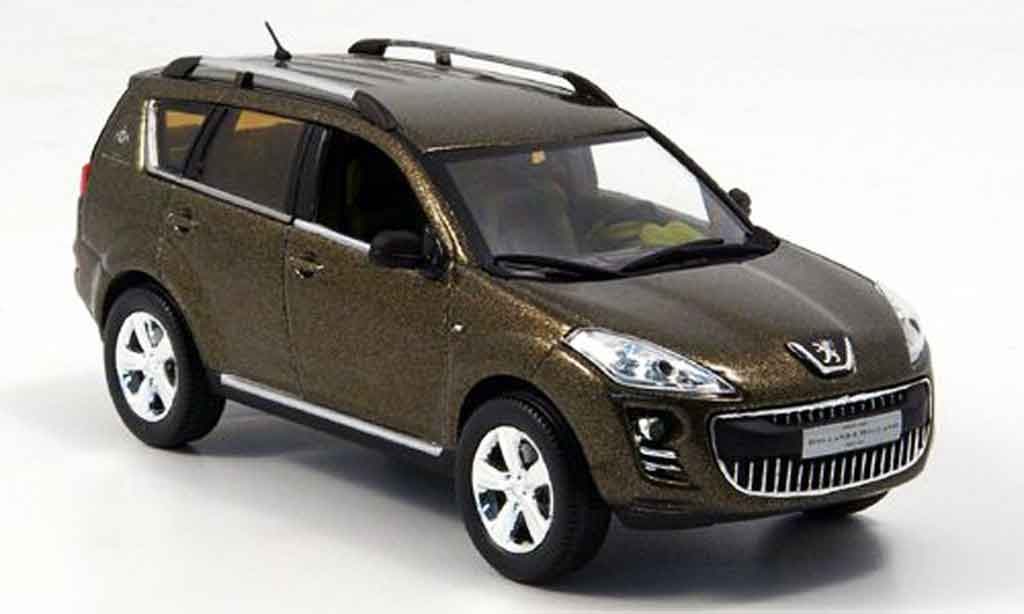 Peugeot 4007 1/43 Norev holland & holland autosalon genf 2007 modellino in miniatura