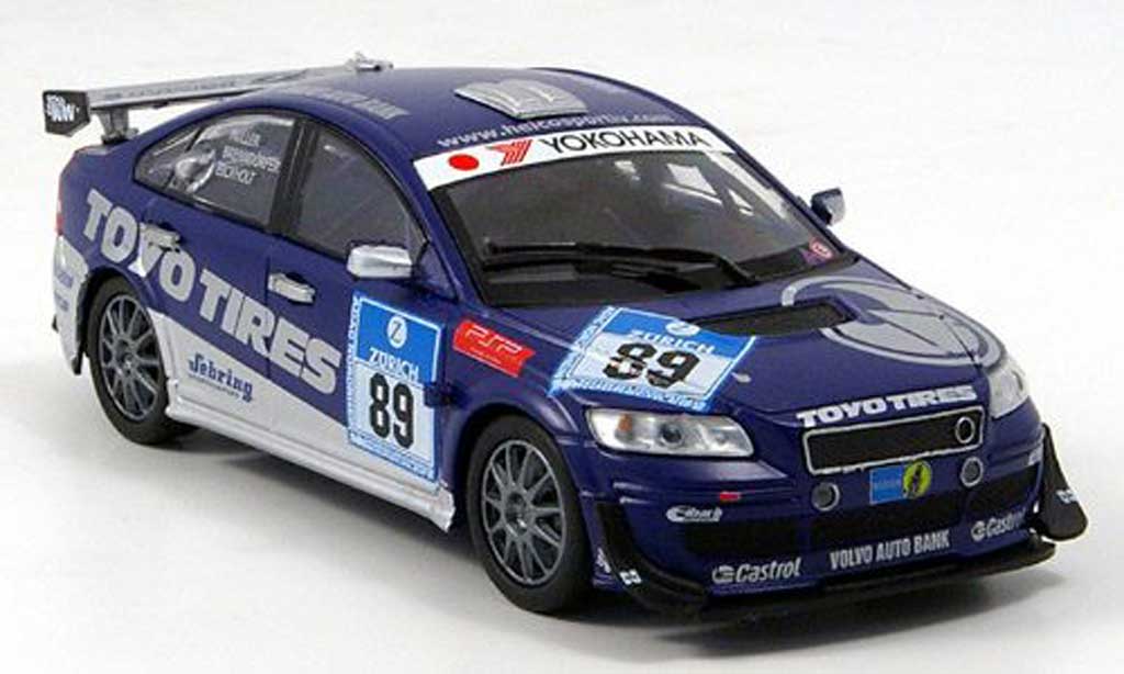 Volvo S40 1/43 Norev Heico HS4 Odin No.89 Toyo Tires 24h ADAC Nurburgring 2007 modellino in miniatura