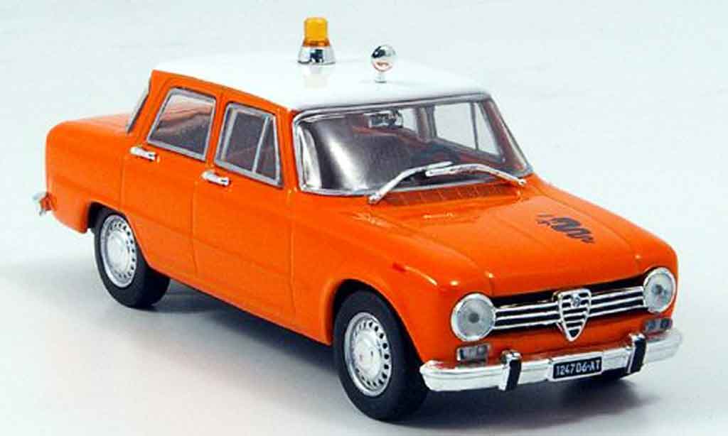 Alfa Romeo Giulia 1300 1/43 Norev 1300 ti secours routier 1969 modellino in miniatura
