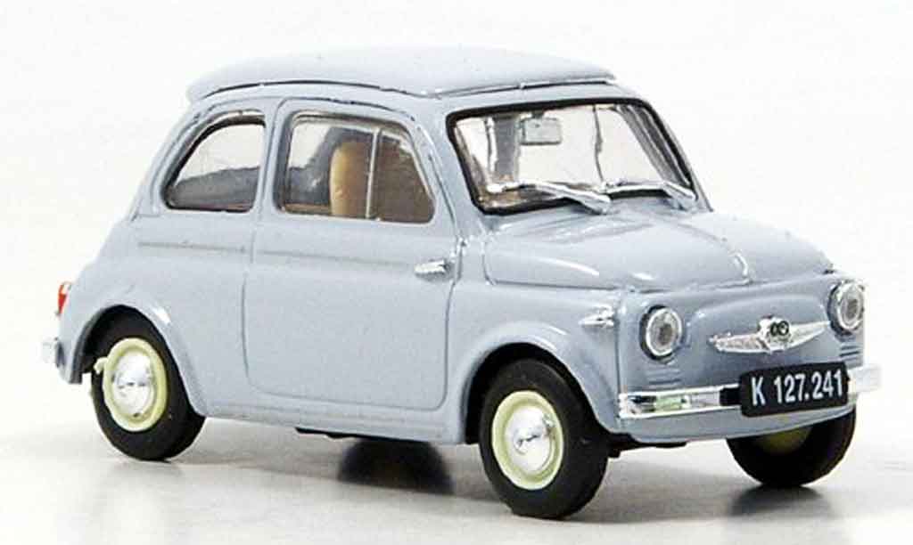 Steyr Puch 500 1/43 Brumm D grigio 1959 modellino in miniatura