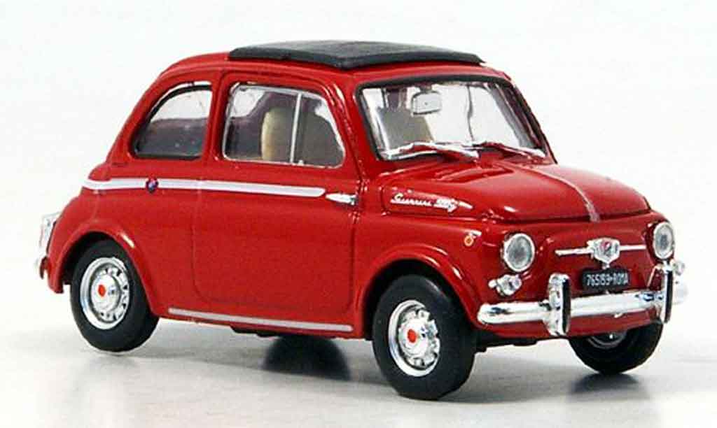 Steyr Puch 590 1/43 Brumm Giannini TV rosso 1963 modellino in miniatura
