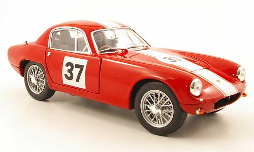 Lotus Elite 1/18 Yat Ming race version no.37 rosso 1960 modellino in miniatura