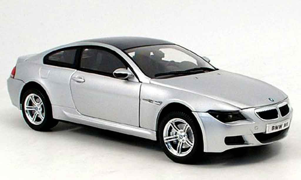 Bmw M6 E63 1/18 Ricko E63 grigio modellino in miniatura
