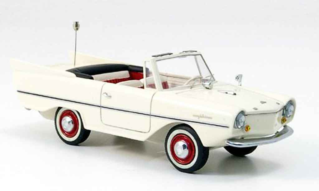 Amphicar Cabrio 1/43 Neo creme bianco 1961 modellino in miniatura