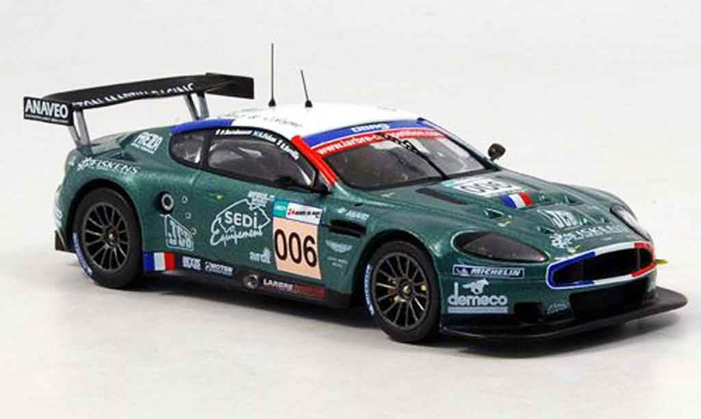Aston Martin DBR9 1/43 IXO no.006 le mans 2007 modellino in miniatura