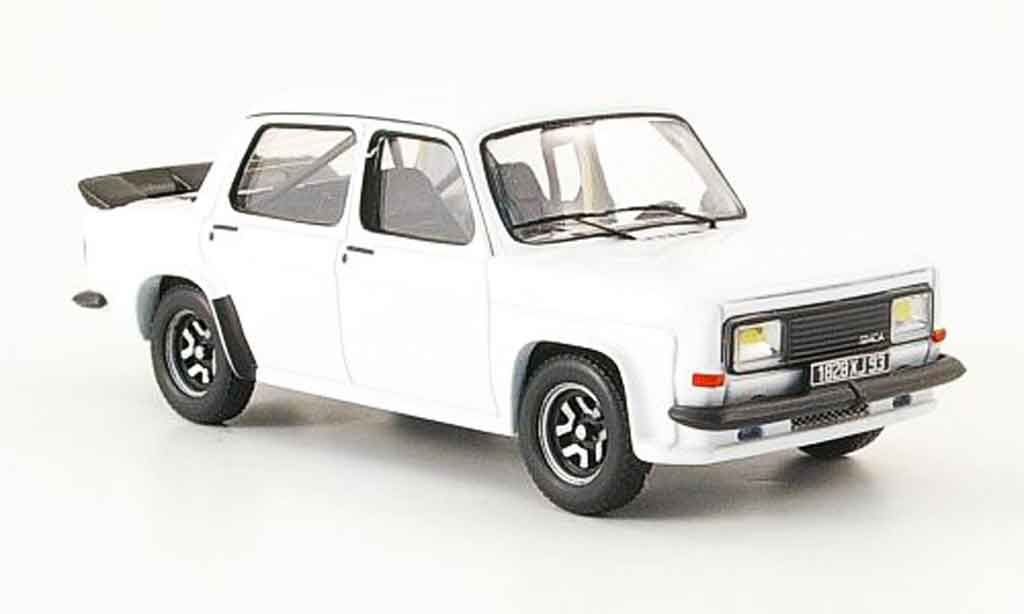 Simca 1000 1/43 IXO rallye 3 bianco 1978 modellino in miniatura
