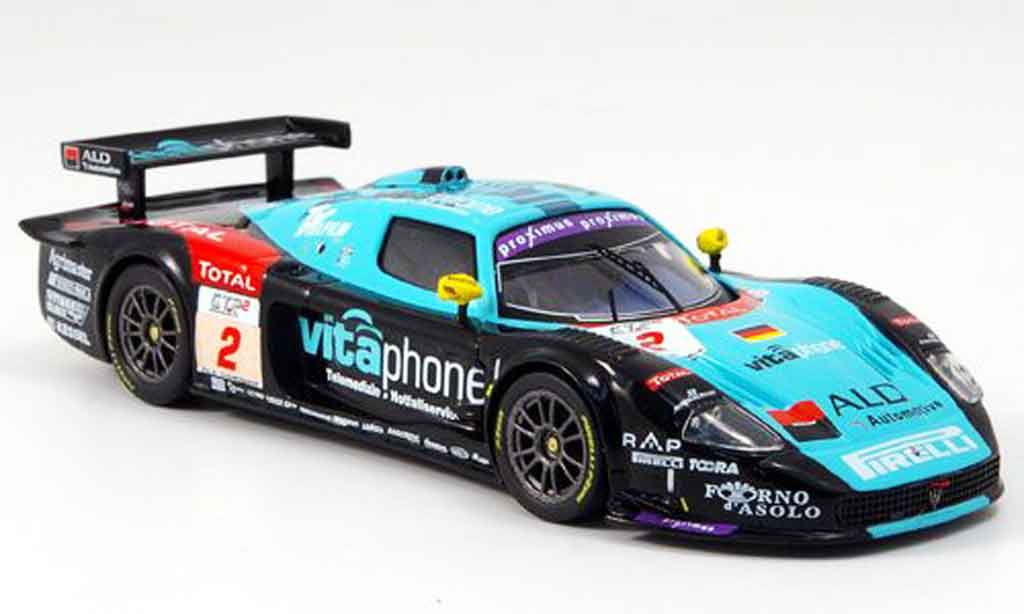 Maserati MC12 1/43 IXO no.2 vitaphone fia gt spa 2006 modellino in miniatura
