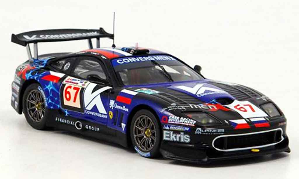 Ferrari 550 Maranello 1/43 IXO Maranello no.67 le mans 2006 modellino in miniatura