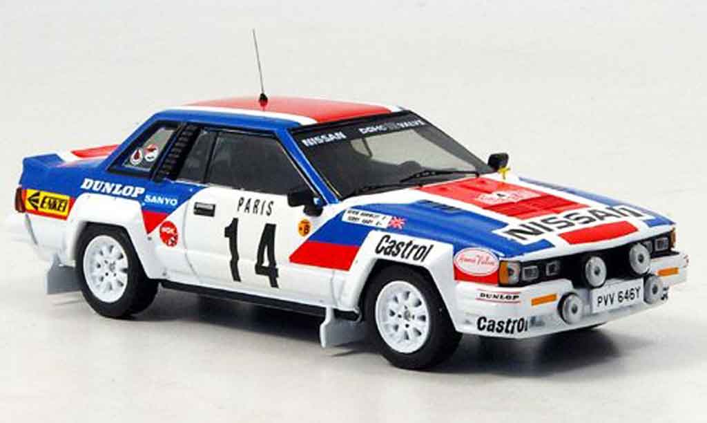 Nissan 240 RS 1/43 IXO RS No.14 Kaby Rally Monte Carlo 1984 modellino in miniatura
