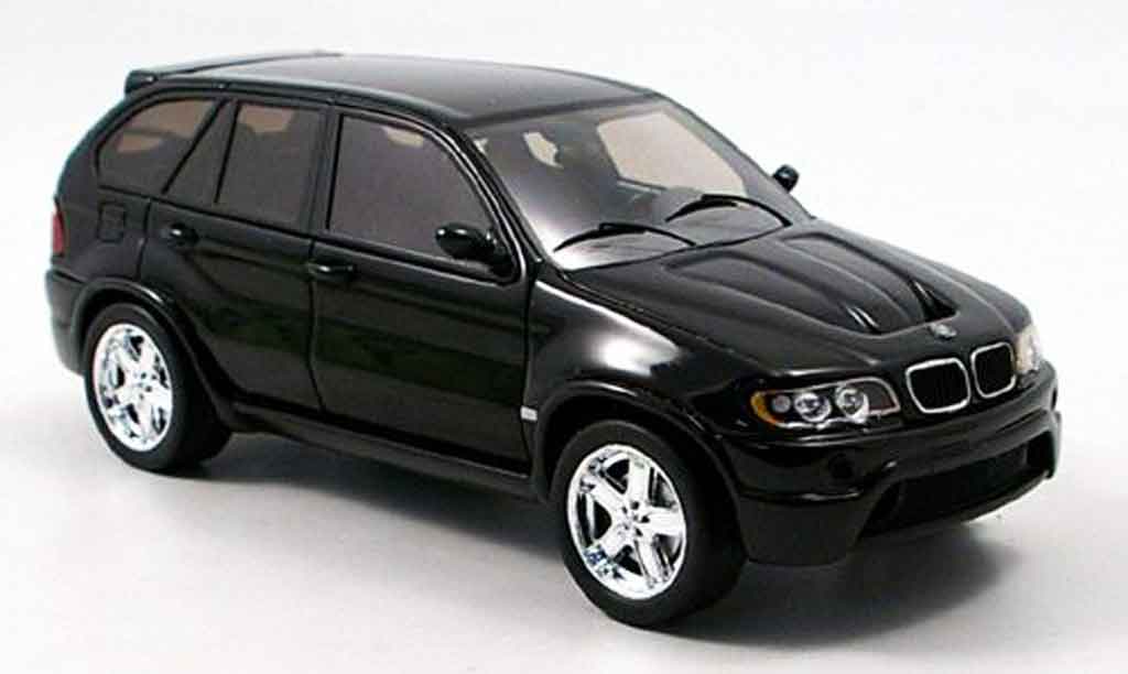 Bmw X5 E53 1/43 Spark E53 nero modellino in miniatura