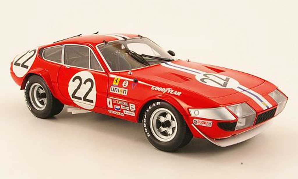 Ferrari 365 GTB/4 1/18 Kyosho GTB/4 competizione no.22 nart 1973 modellino in miniatura
