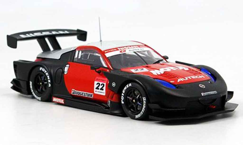 Nissan 350Z 1/43 Ebbro JGTC Motul Autech Z Test Car No.22 2007 modellino in miniatura
