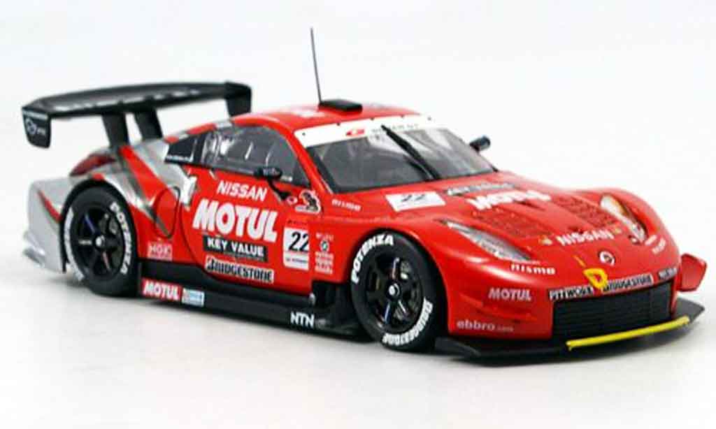 Nissan 350Z 1/43 Ebbro JGTC Motul Pitwork Z No.22 Malaysia 2005 modellino in miniatura