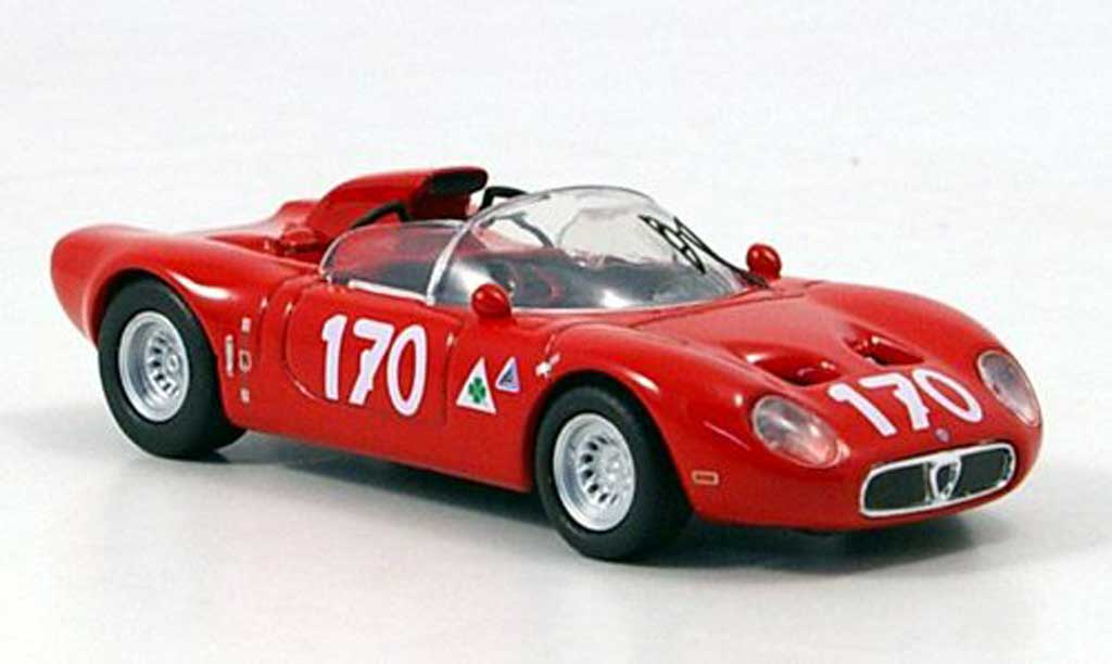 Alfa Romeo 33.2 1967 1/43 M4 1967 Fleron No.170 Targa Florio modellino in miniatura