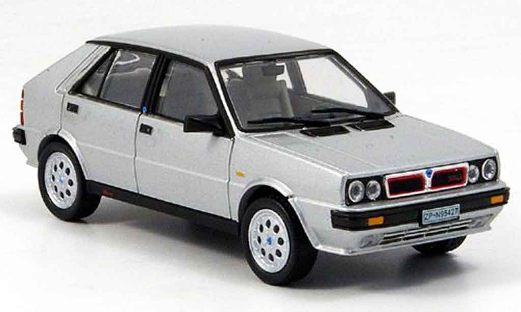 Lancia Delta HF Integrale 1/43 Edison HF Integrale 4wd grigio metallisee 1986 modellino in miniatura