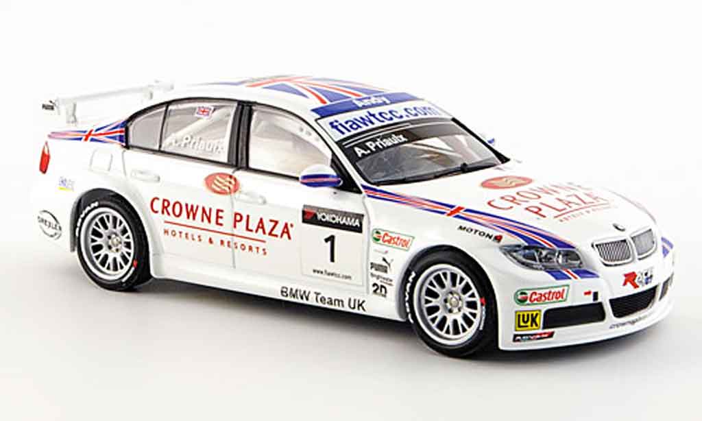 Bmw 320 WTCC 1/43 Minichamps WTCC Priaulx Team UK WTCC 2007 modellino in miniatura