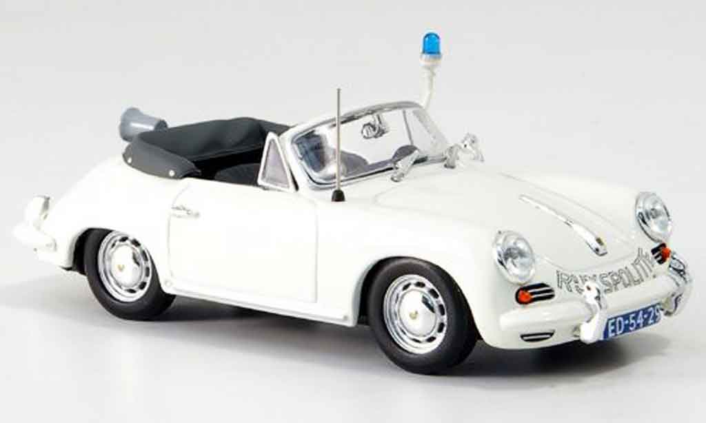 Porsche 356 1963 1/43 Minichamps 1963 C Cabrio Rijkspolitie modellino in miniatura