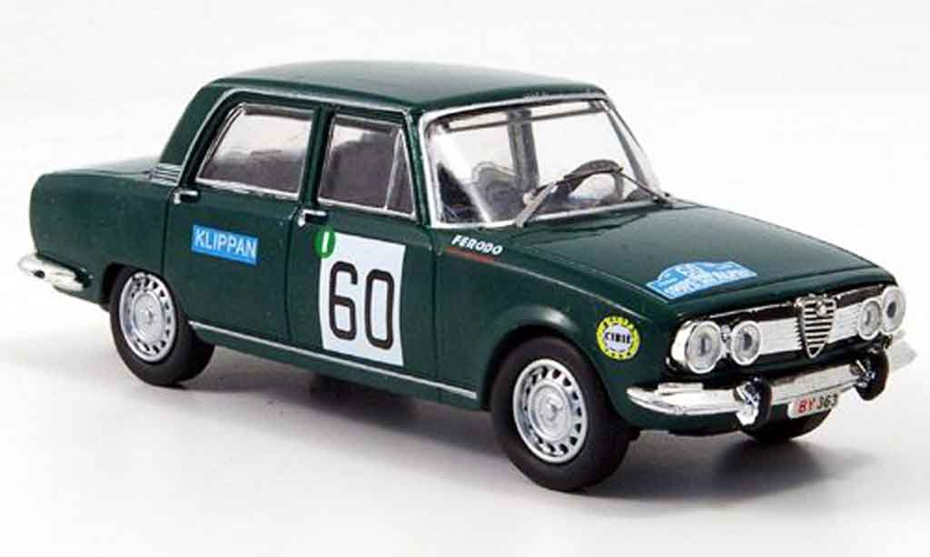 Alfa Romeo 1750 GTV 1/43 M4 GTV no.60 bianchi jacquemin rallye alpen 1968 modellino in miniatura