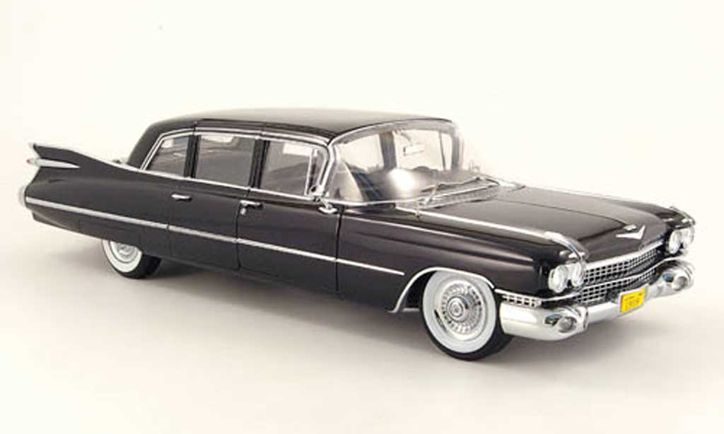 Cadillac Series 75 1/18 Precision limousine nero 1959 modellino in miniatura