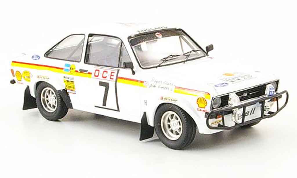 Ford Escort MK2 1/43 Trofeu MK2 Clark Rally Marokko 1976 modellino in miniatura