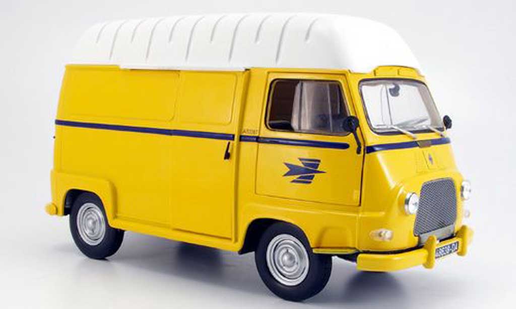 Renault Estafette 1/18 Norev Hochdach Lieferwagen La Poste 1974 modellino in miniatura