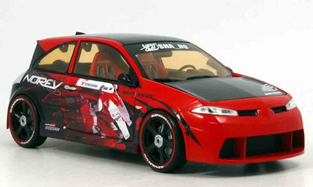 Renault Megane Vampire 1/18 Norev Vampire mtk sha-do g1 tuning modellino in miniatura