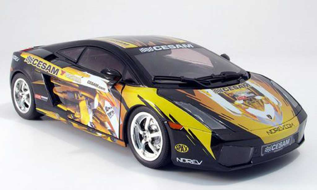 Lamborghini Gallardo SE 1/18 Norev SE cesam tuning modellino in miniatura