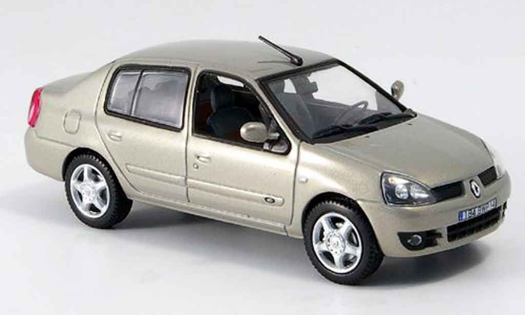 Renault Clio 1/43 Norev symbol beige 2007 modellino in miniatura