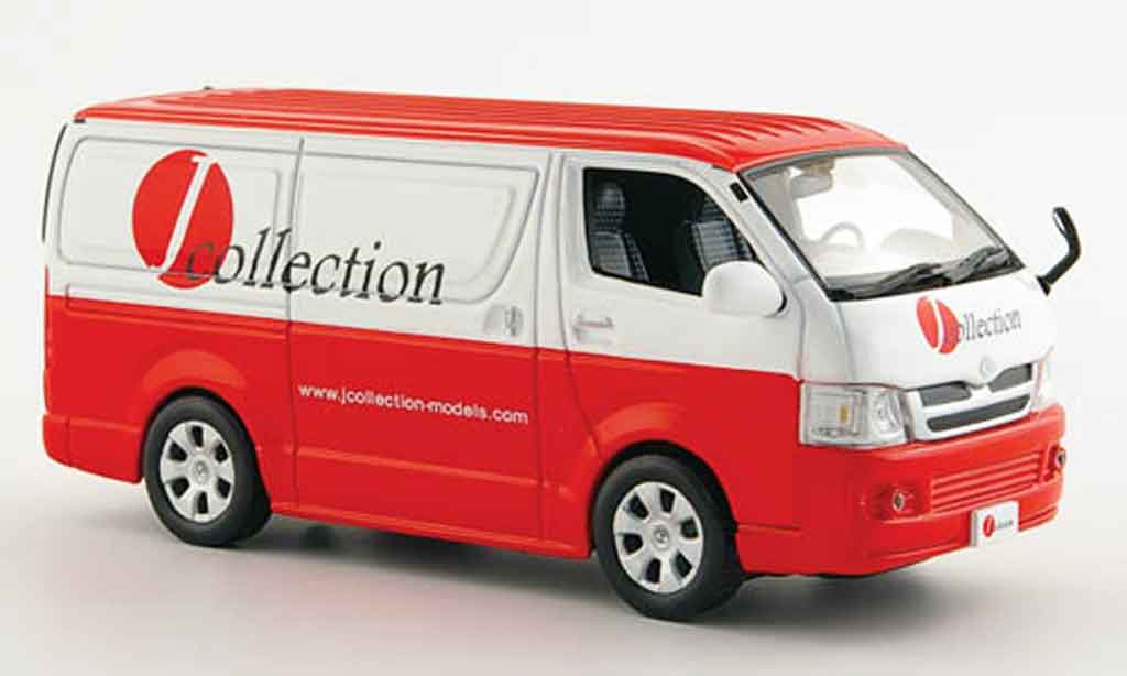 Toyota Hiace 1/43 J Collection van j collection 2007 modellino in miniatura