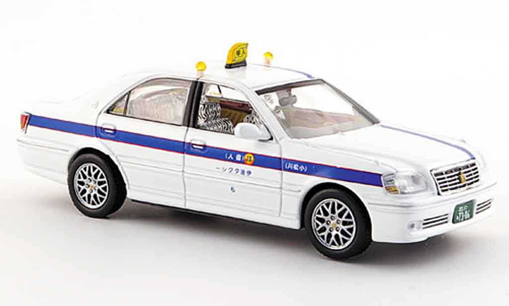 Toyota Crown 1/43 J Collection taxi tokyo 2000 modellino in miniatura