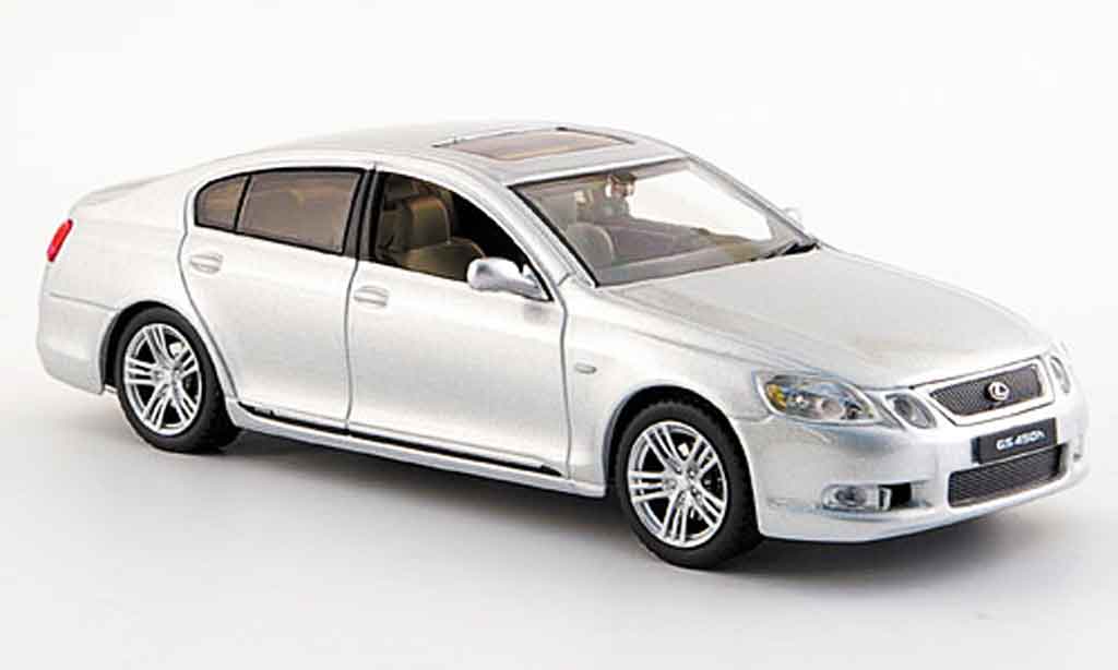 Lexus GS 450 1/43 J Collection 450 h grigio metallisee 2006 modellino in miniatura