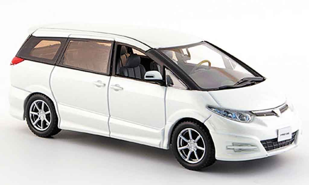 Toyota Estima 1/43 J Collection previa gl bianco 2006 modellino in miniatura