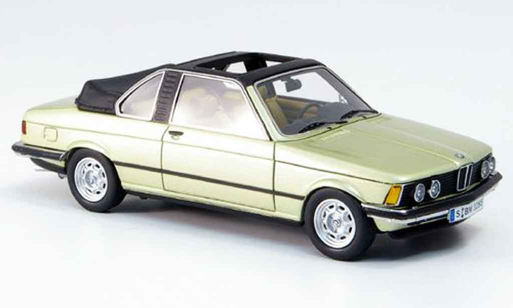 Bmw 323 1/43 Neo (E21) Baur Cabrio 1979 modellino in miniatura