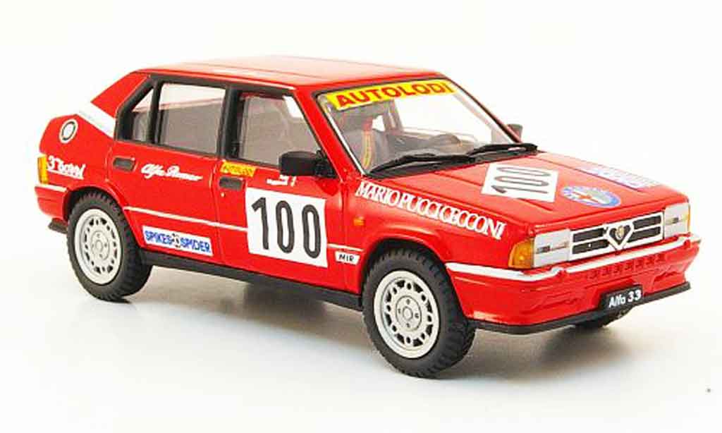 Alfa Romeo 33 1/43 Pego no.100 rallye 1991 modellino in miniatura