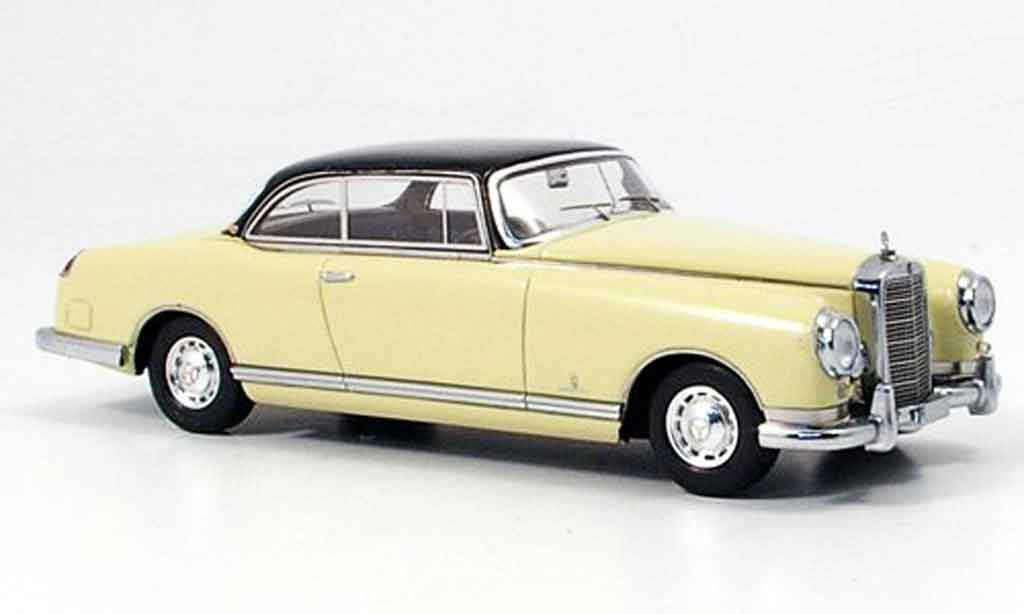 Mercedes 300 B 1/43 Neo B B Pininfarina creme marronee modellino in miniatura