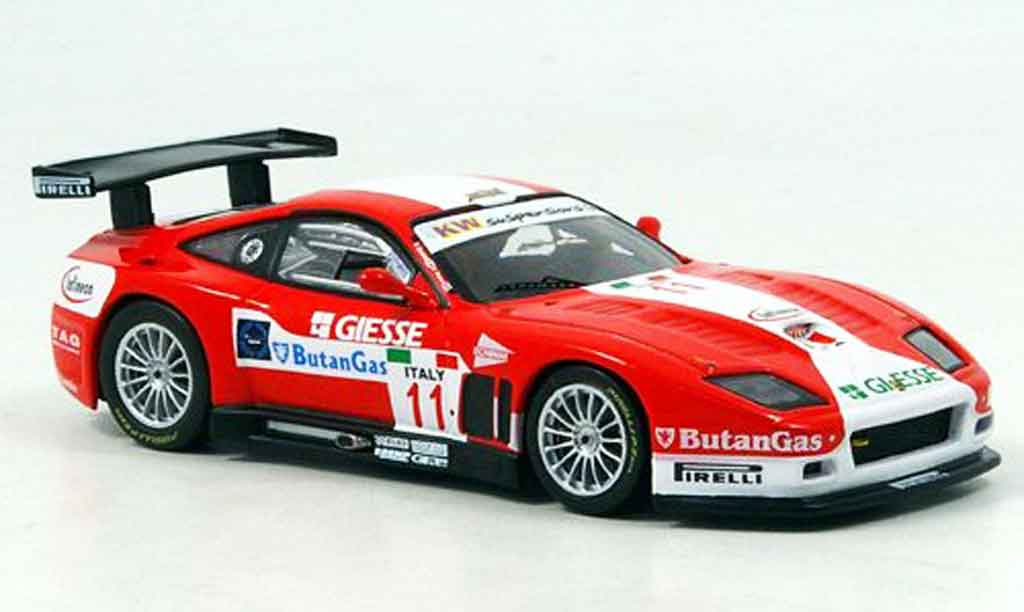 Ferrari 575 M 1/43 IXO M no. 11 fia monza gt 2004 modellino in miniatura